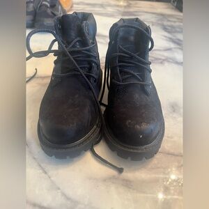 Timberland Kids Black Boots